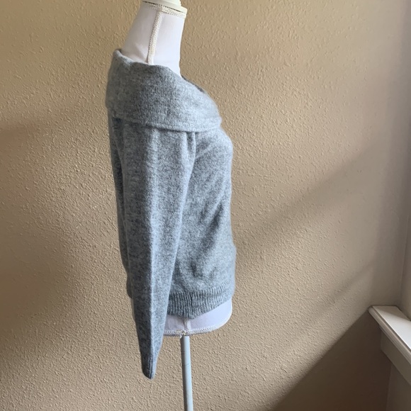 SOPHIE RUE GRAY COWL NECK SWEATER S - Picture 3 of 6